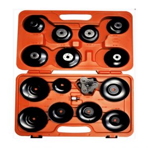 16 Piece Cup Style Oil Filter Wrench Set T&E Tools 4294