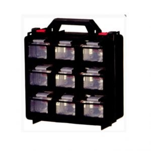 Assorted Carry Case 18 Compartments T&E Tools KT918