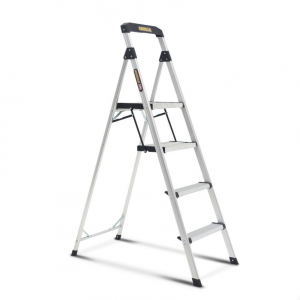 Gorilla 1.2m 120kg 4-Step Lightweight Single Sided Aluminium Ladder (GOR-4TT)