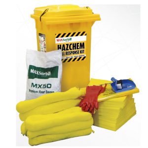 Hazchem Oil & Fuel Spill Kit 240L (MAX-240HZ)