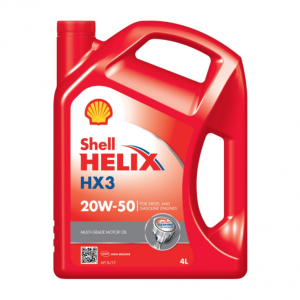 Shell Helix HX3 20W50 Engine Oil SL-CF 4L