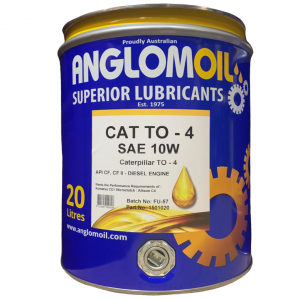 Anglomoil Cat TO-4 SAE 10W Transmission Fluid 20lt