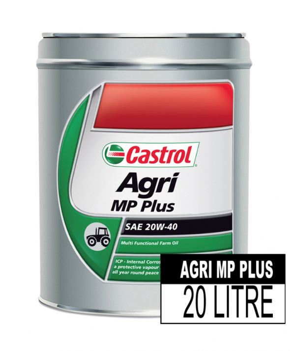 Castrol Agri MP Plus SAE 20W-40 20lt (3334244)